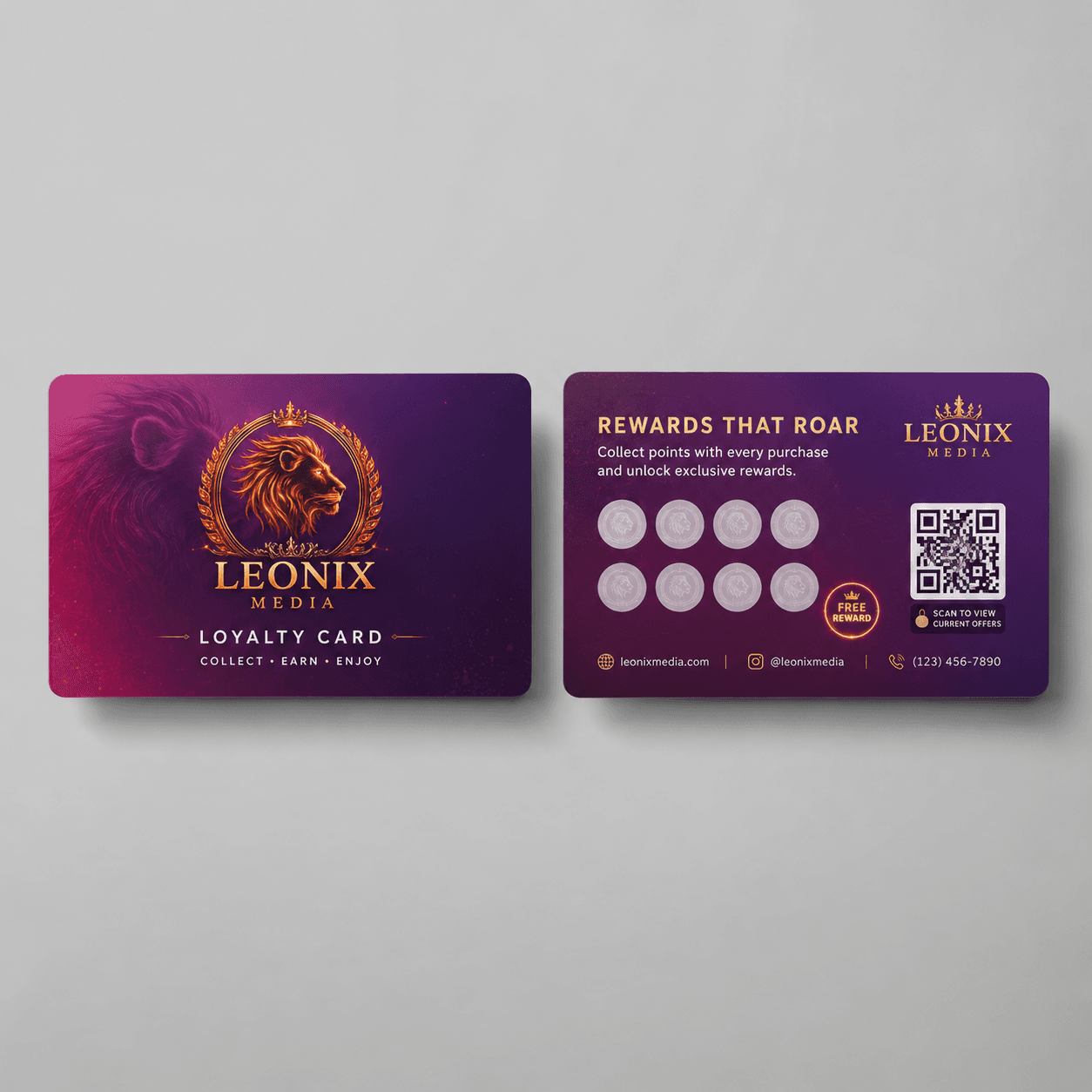 Tarjetas de lealtad